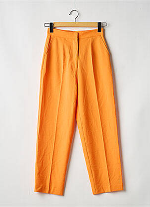 Pantalon trei sferturi portocaliu ASTRID BLACK LABEL femeie