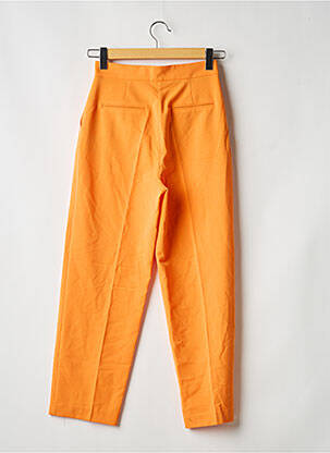 Pantalon trei sferturi portocaliu ASTRID BLACK LABEL femeie