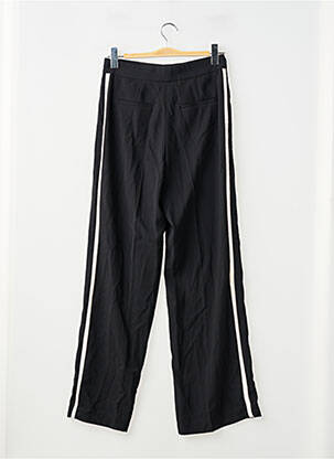 Pantalon larg negru MANGO femeie