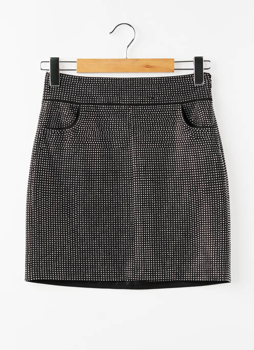 Fustă scurtă negru MORGAN femme