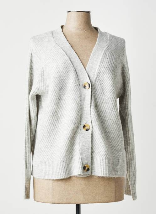 Vestă cu mâneci lungi gri ONLY femme