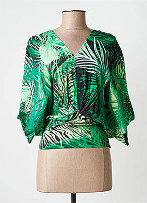 Cămașă verde ASTRID BLACK LABEL femme