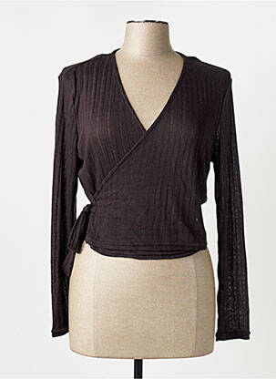 Cardigan petrecut negru JACQUELINE DE YONG femme