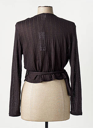 Cardigan petrecut negru JACQUELINE DE YONG femeie