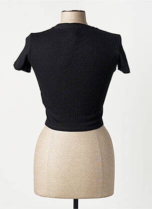 Top scurt negru TALLY WEIJL femeie