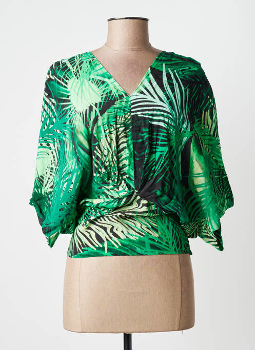 Cămașă verde ASTRID BLACK LABEL femme