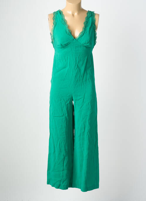 Salopetă-pantalon verde MANGO femme