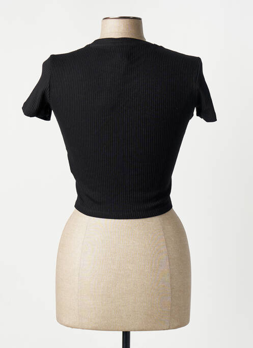 Top scurt negru TALLY WEIJL femme