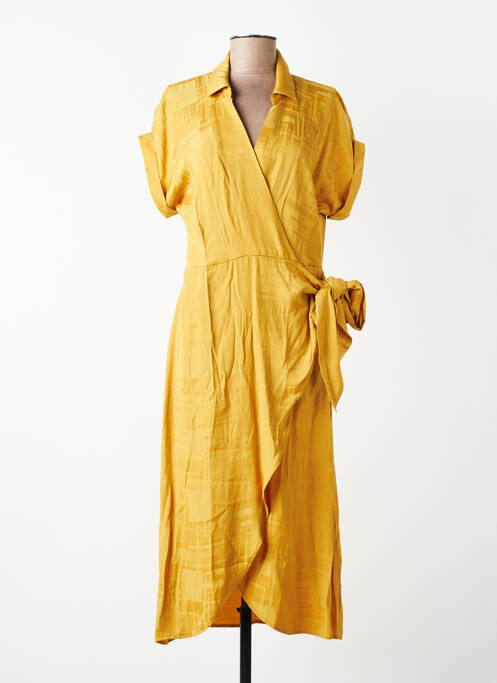 Rochie scurtă galben VILA femme