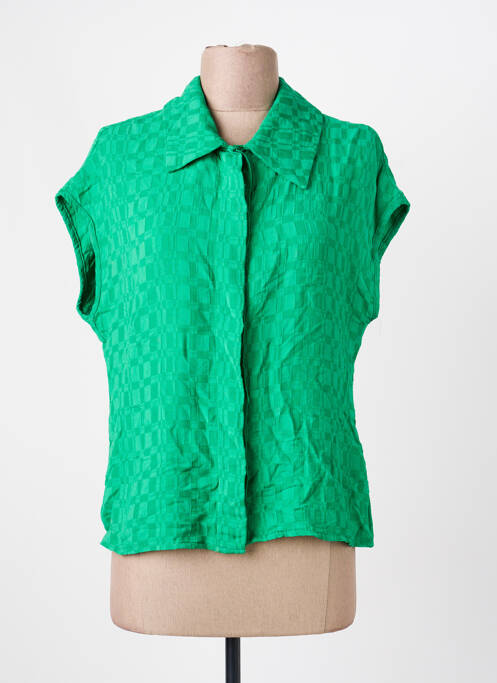 Cămașă verde ASTRID BLACK LABEL femme