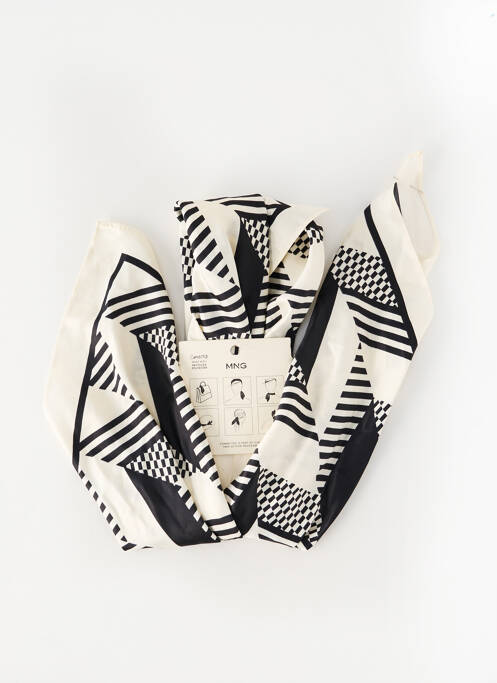 Eșarfă alb MANGO femme