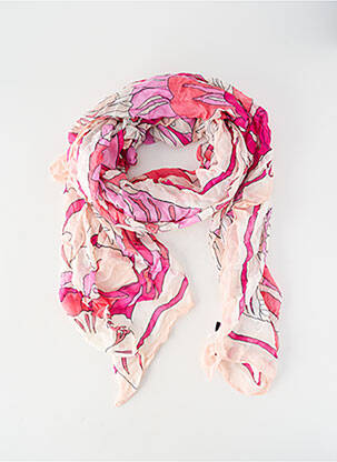 Eșarfă roz GUESS femme