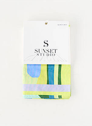 Eșarfă verde SUNSET STUDIO femeie