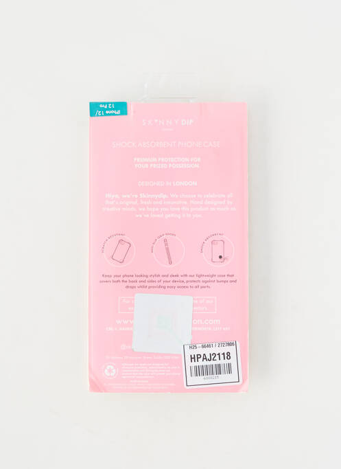 Accesoriu divers alb SKINNYDIP LONDON femme