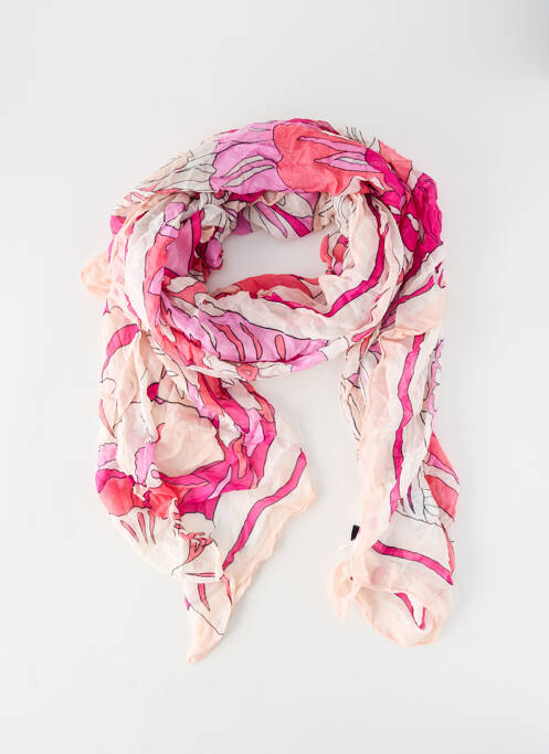 Eșarfă roz GUESS femme