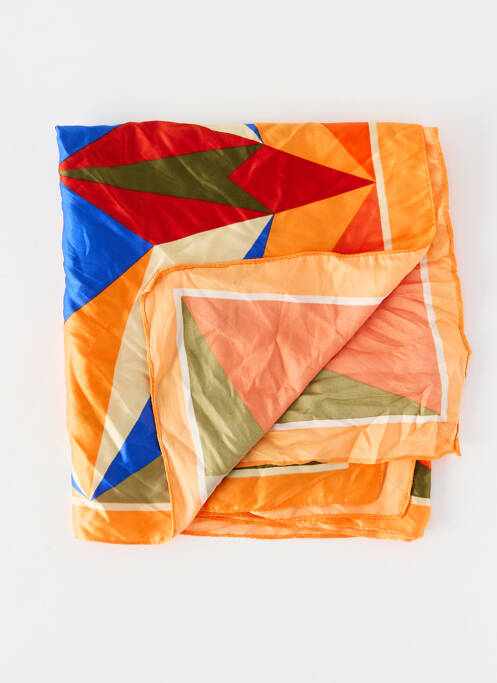 Eșarfă portocaliu MANGO femme