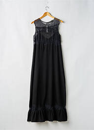 Rochie lungă negru MY TWIN femme