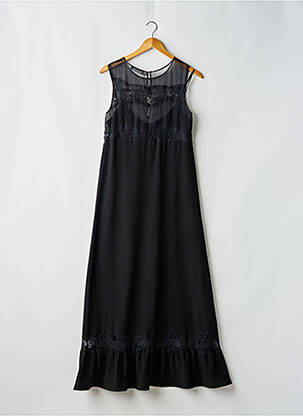 Rochie lungă negru MY TWIN femeie