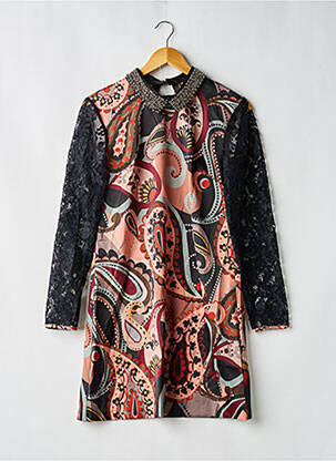 Rochie scurtă negru ANGY SIX femme