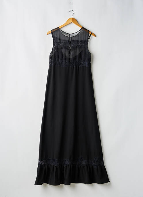 Rochie lungă negru MY TWIN femme