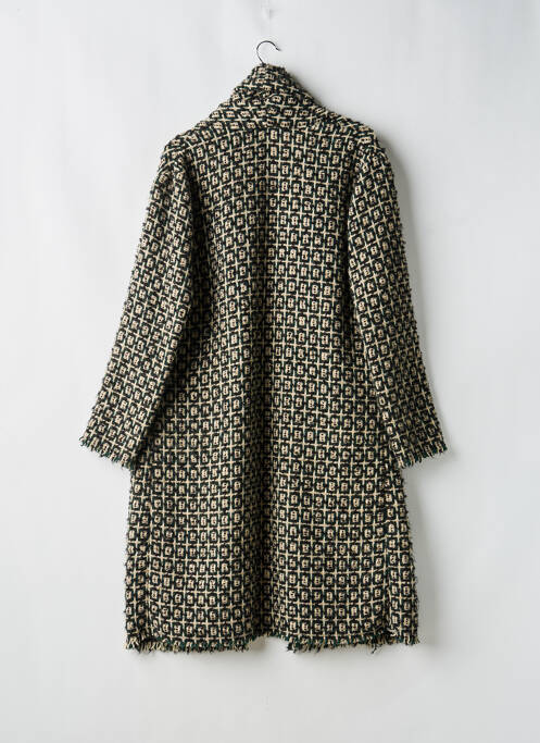 Palton lung verde MANILA GRACE femme