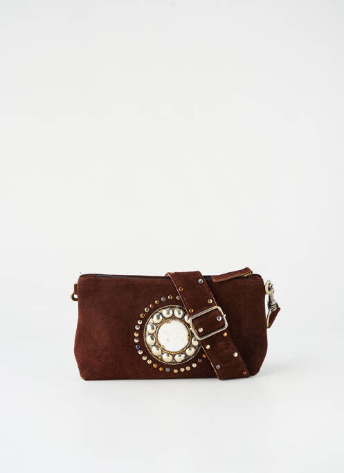 Geantă maro FLOWER MARKET femme