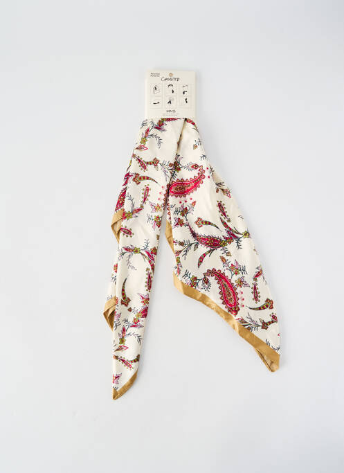 Eșarfă alb MANGO femme