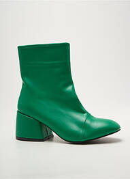 Botine/ghete verde ASTRID BLACK LABEL femeie
