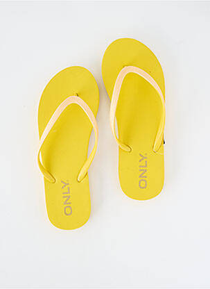 Șlapi galben ONLY femme