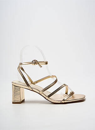 Sandale/Pantofi decupați auriu LA STRADA femeie