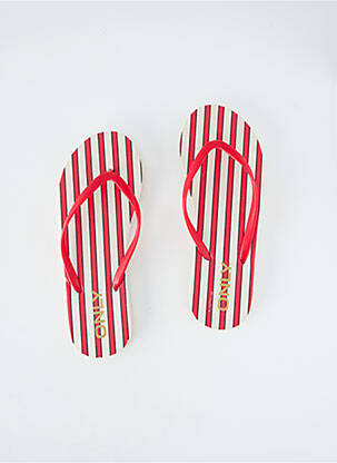 Șlapi roșu ONLY femme