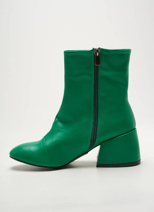 Botine/Ghete verde ASTRID BLACK LABEL femeie