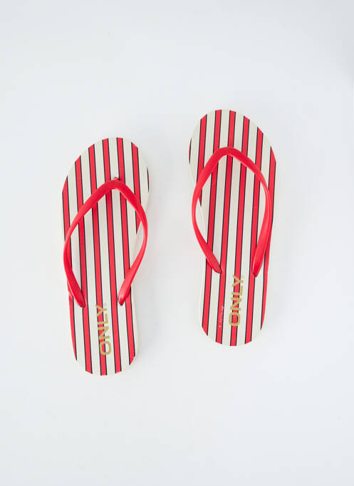 Șlapi roșu ONLY femme