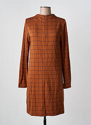 Rochie scurtă maro LE FABULEUX MARCEL DE BRUXELLES femeie