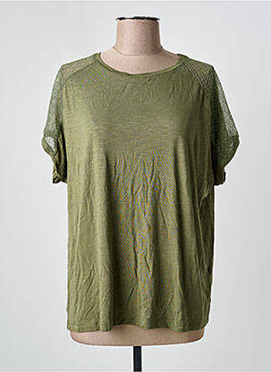 Tricou verde VILA femeie
