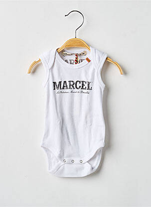 Body alb LE FABULEUX MARCEL DE BRUXELLES copil