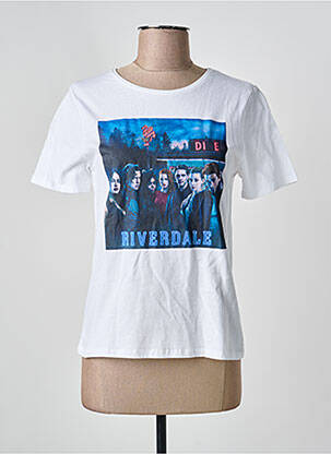 Tricou alb RIVERDALE femeie