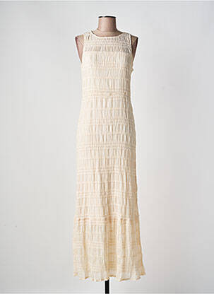 Rochie scurtă bej VILA femeie