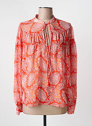 Cămașă portocaliu MANGO femeie