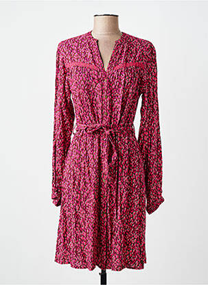 Rochie midi roz GARCIA femeie