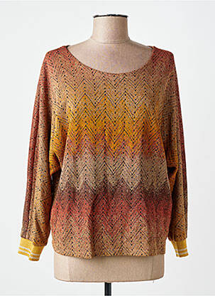 Pulover portocaliu BELLITA femme