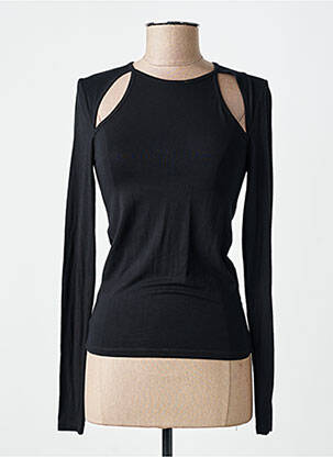 Tricou negru ASTRID BLACK LABEL femme