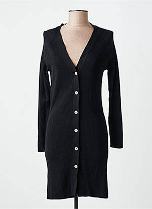 Vestă cu mâneci lungi negru MANGO femme