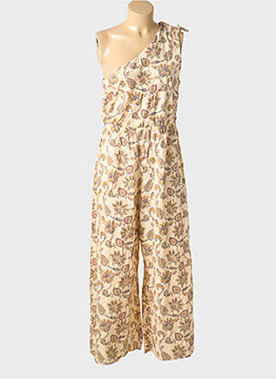 Salopetă-pantalon bej MANGO femeie