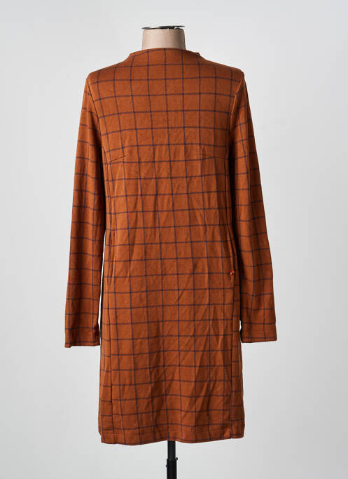 Rochie scurtă maro LE FABULEUX MARCEL DE BRUXELLES femeie