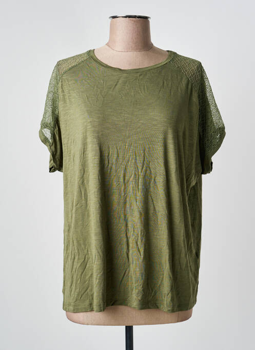 Tricou verde VILA femeie