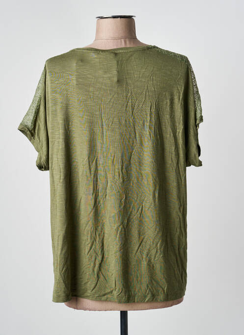 Tricou verde VILA femeie