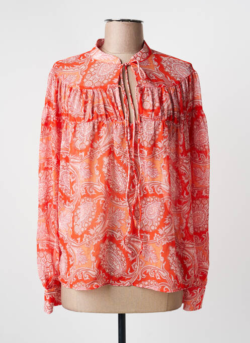 Cămașă portocaliu MANGO femeie