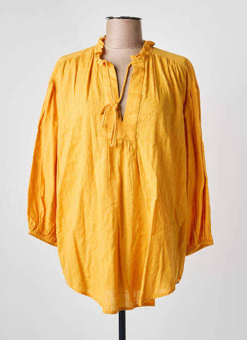Cămașă galben MANGO femeie