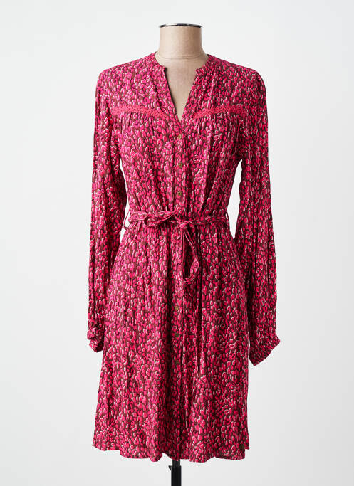 Rochie midi roz GARCIA femme